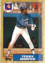 1987 Topps Baseball Cards      049      Terry Harper